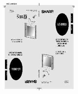Sharp Flat Panel Television LC 20B2U-page_pdf